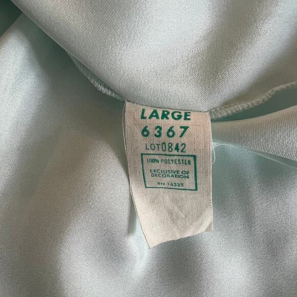 Vintage Pinehurst Lace Embroidered Lingerie Gown Large - Picture 4 of 9